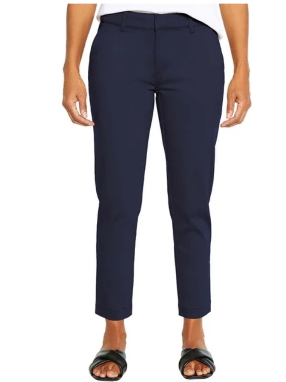 BR Banana Republic chino pants classic washed navy US 10 pants office business